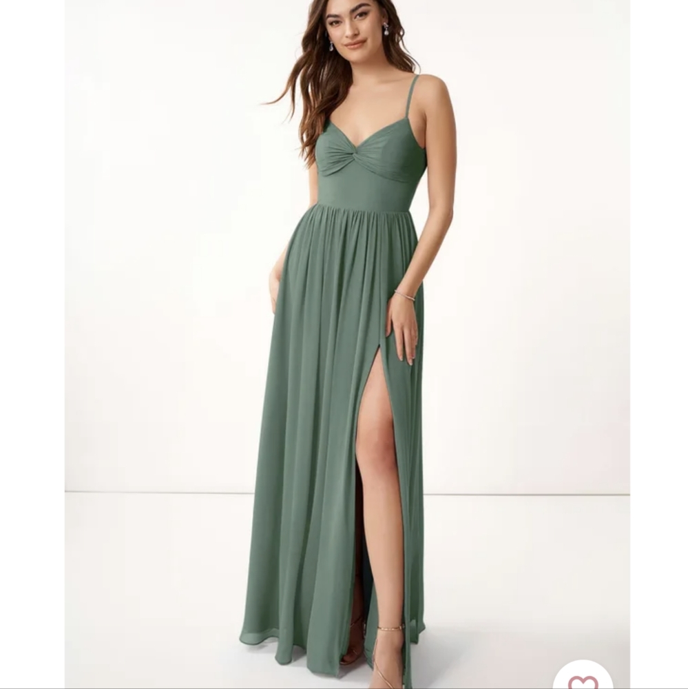 Azazie Eucalyptus Dress
